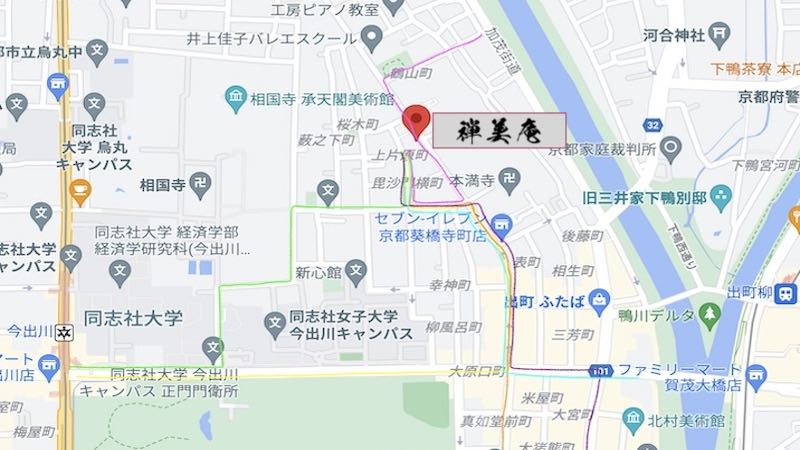 サロン周辺地図